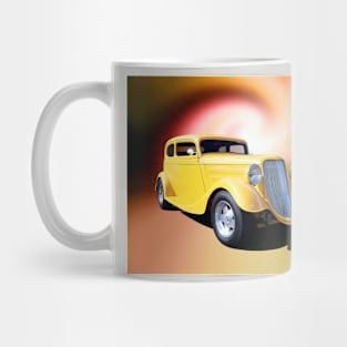 Yellow 34 Ford Coupe Mug